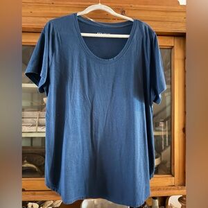 Ava & Viv Navy Blue Women's Top